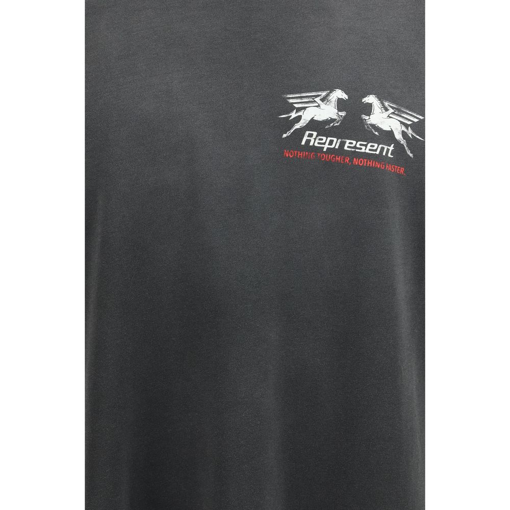 Represent Gray Cotton T-Shirt | Regal Royce