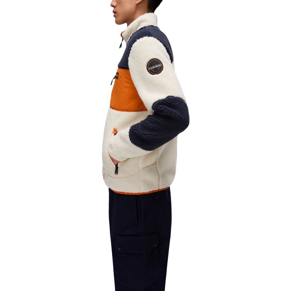 Napapijri Orange Polyester Sweatshirt | Regal Royce