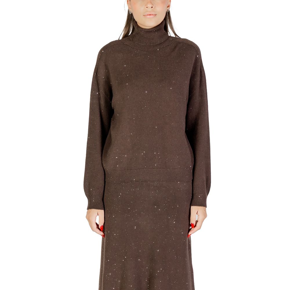 Liu Jo Brown Viscose Sweatshirt | Regal Royce