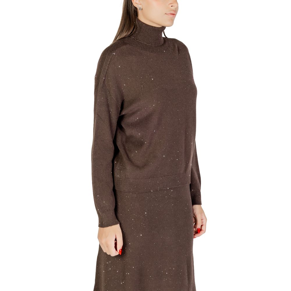 Liu Jo Brown Viscose Sweatshirt | Regal Royce