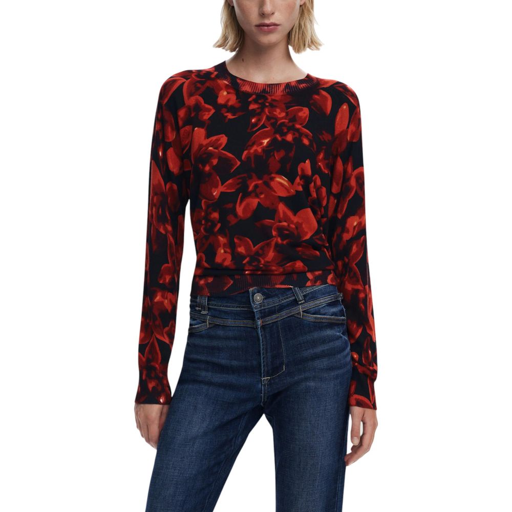 Desigual Black Viscose Sweatshirt | Regal Royce