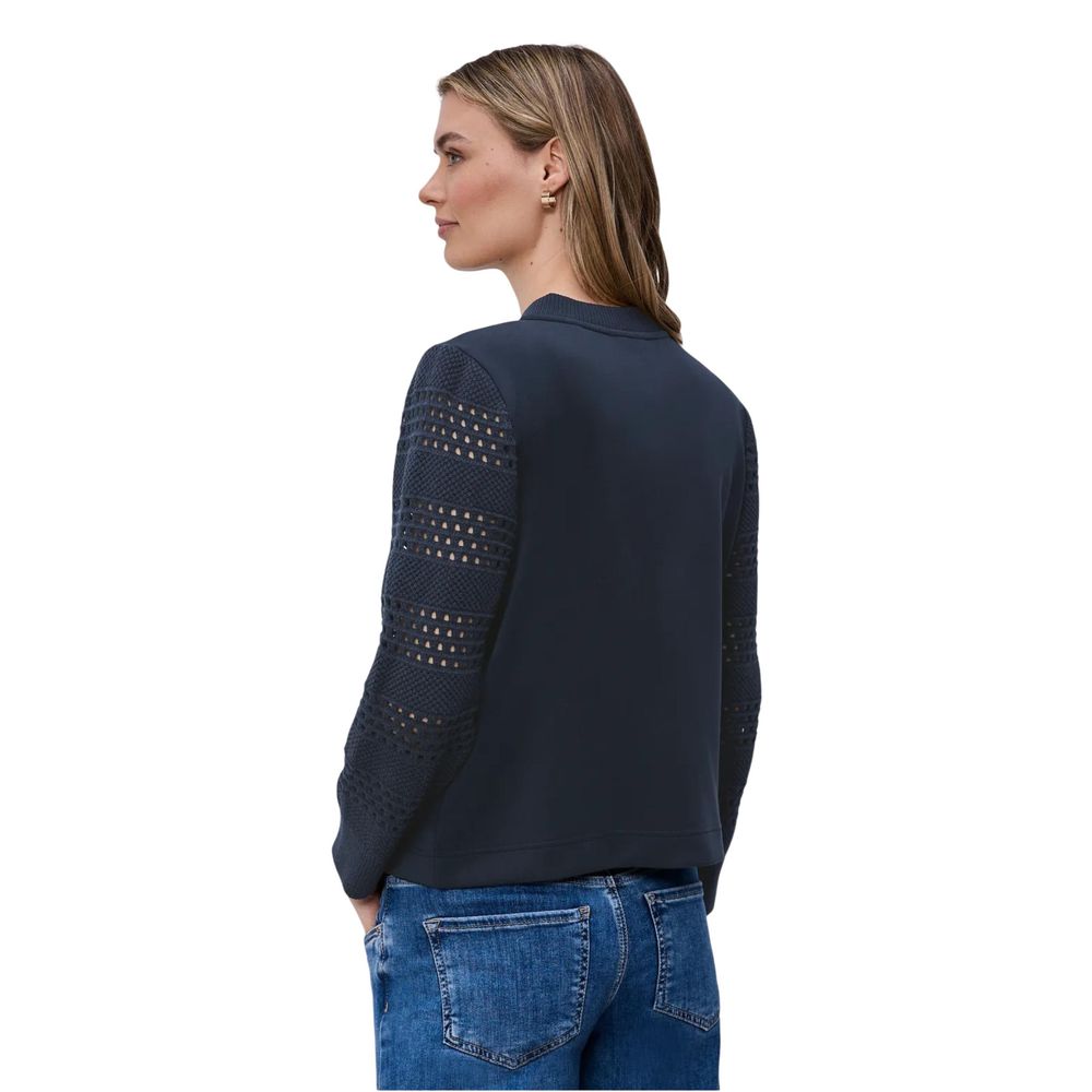 Street One Blue Modal Sweatshirt | Regal Royce