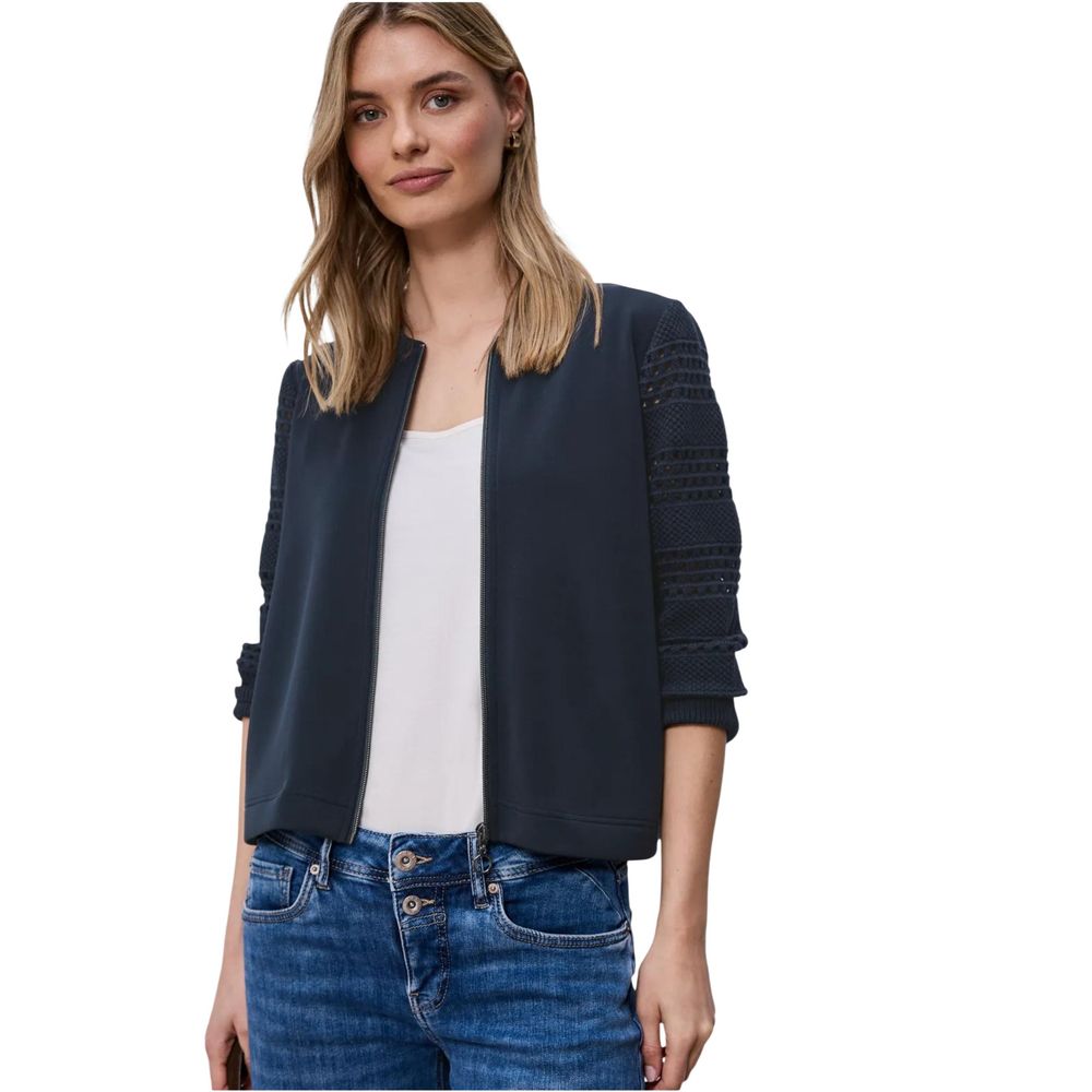 Street One Blue Modal Sweatshirt | Regal Royce