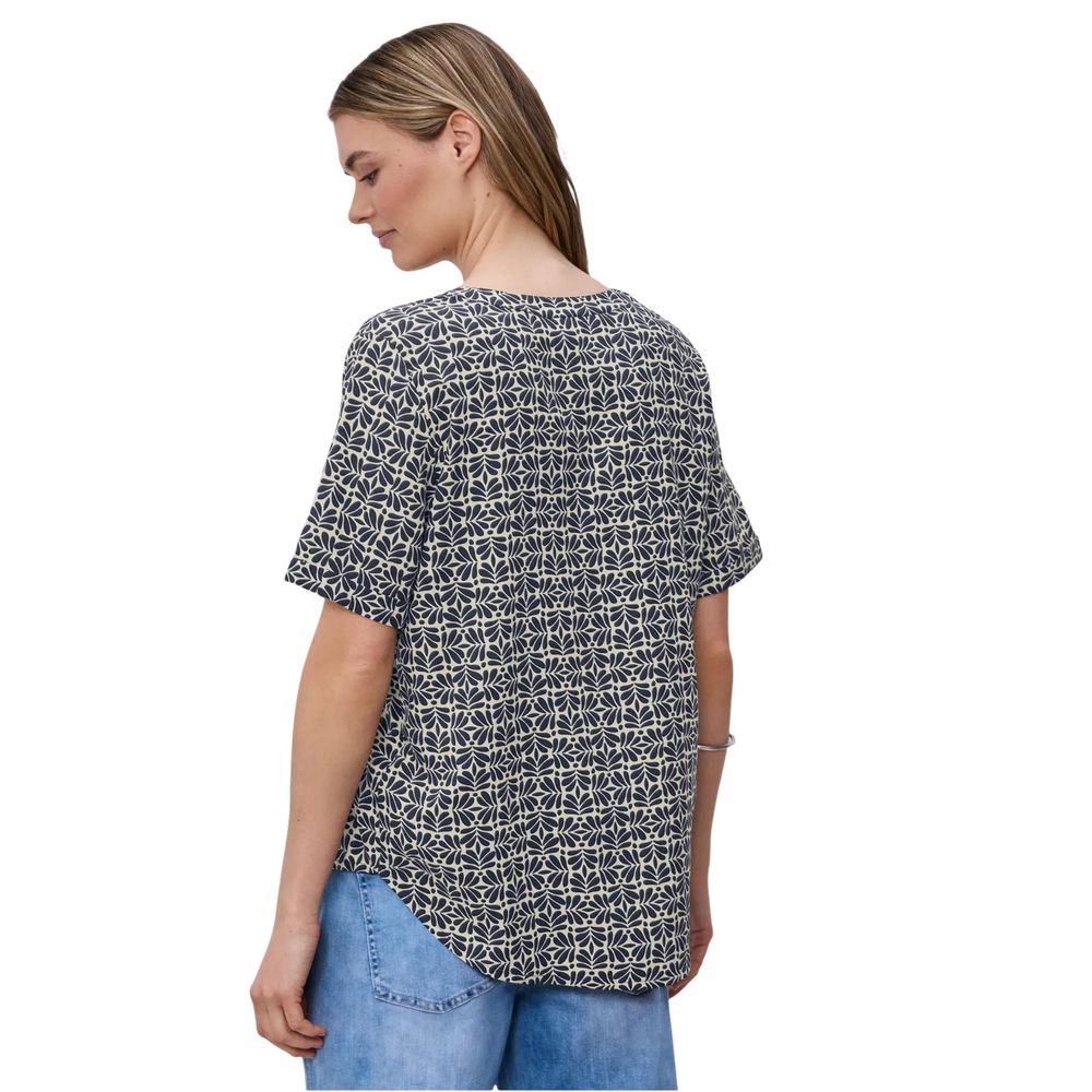 Street One Blue Viscose Blouse | Regal Royce