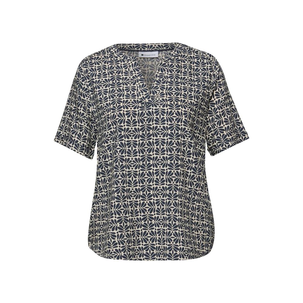 Street One Blue Viscose Blouse | Regal Royce