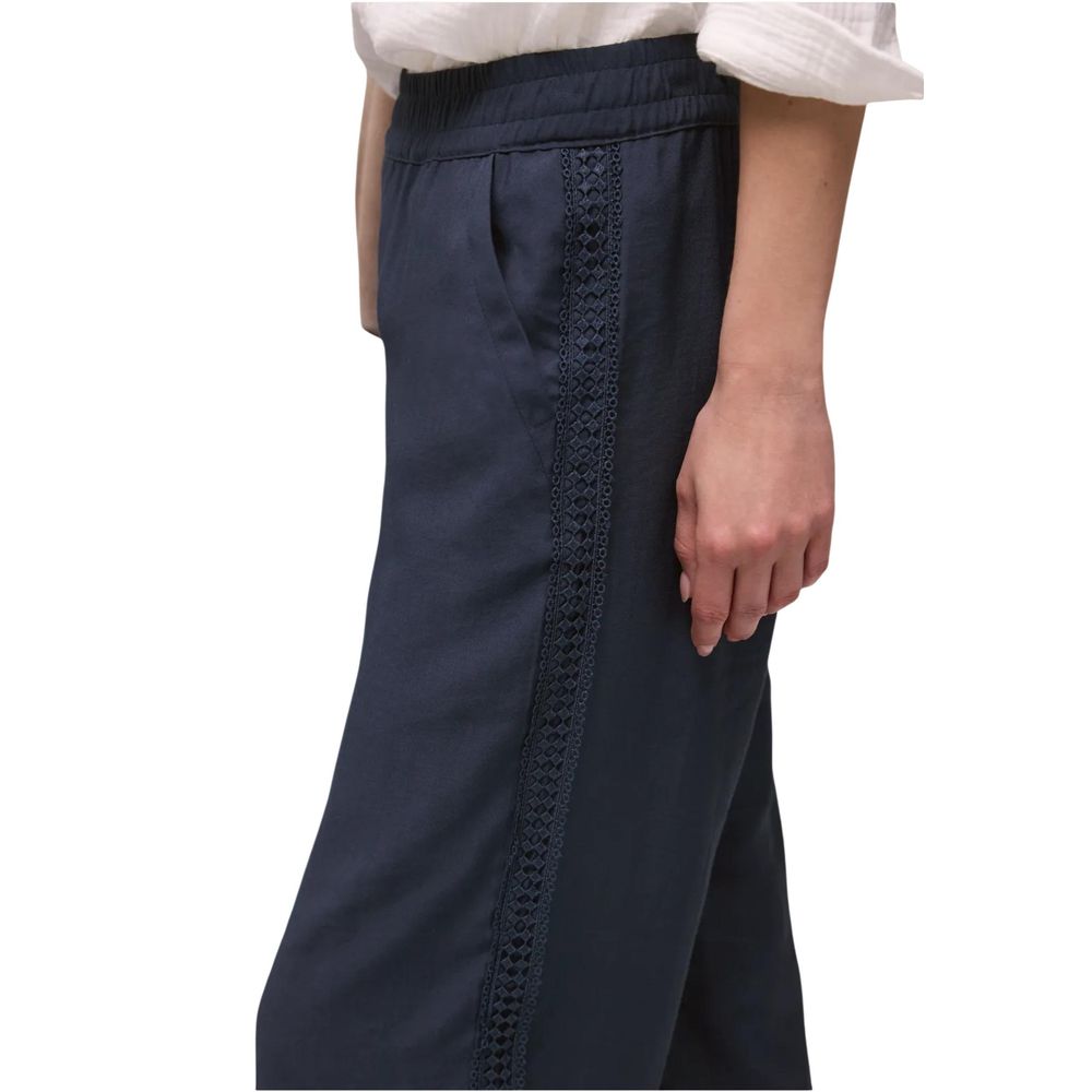 Street One Blue Modal Casual Pants | Regal Royce