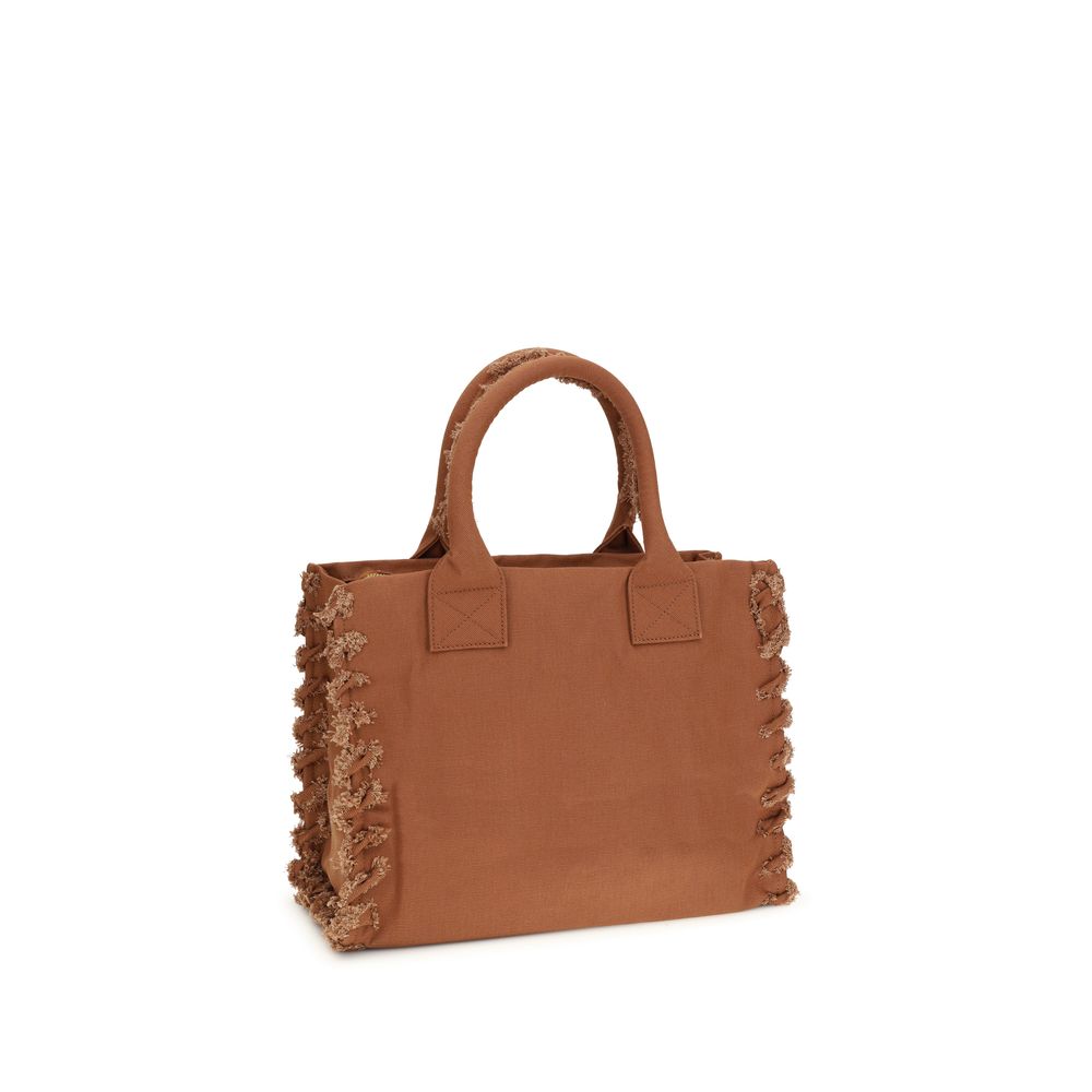 PINKO Brown Cotton Shoulder Bag | Regal Royce