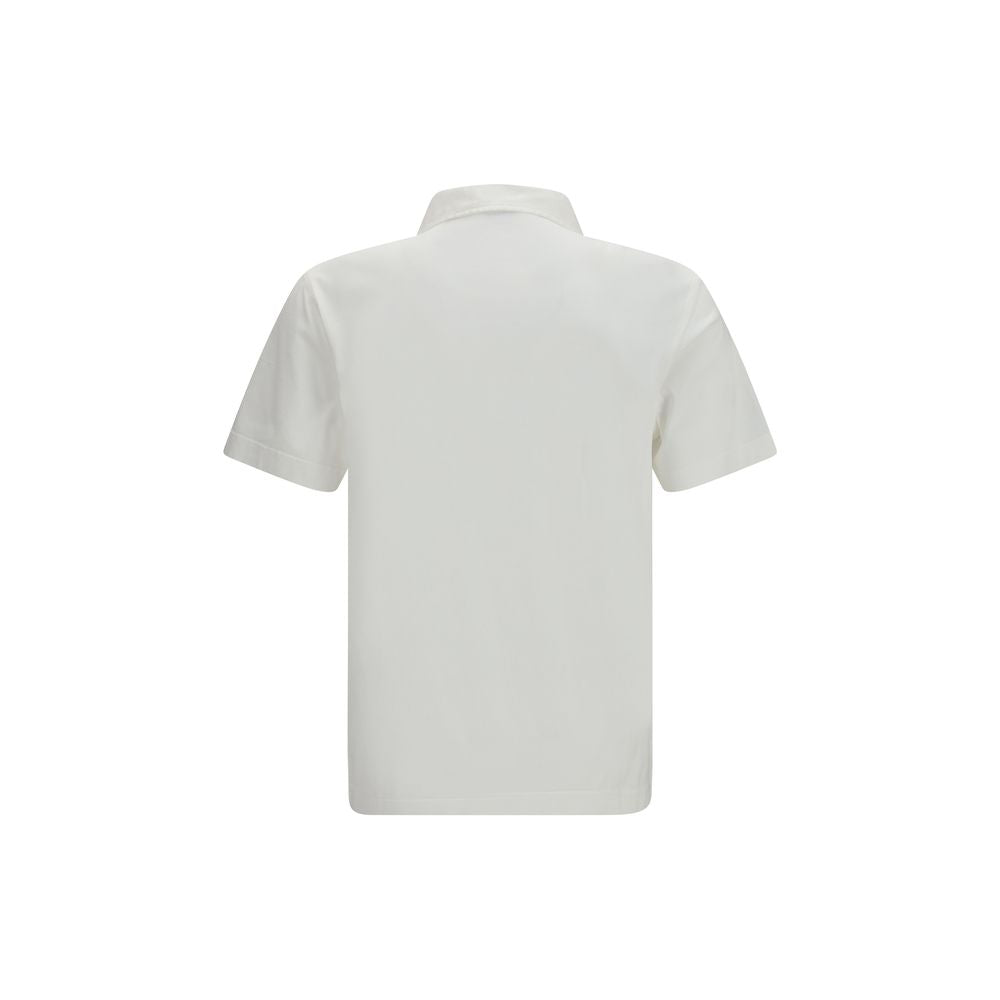Burberry White Cotton Polo Shirt | Regal Royce