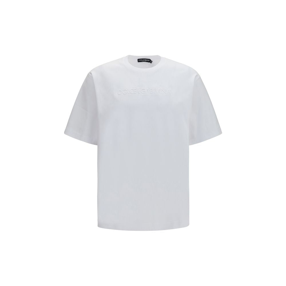 Dolce & Gabbana White Cotton T-Shirt | Regal Royce