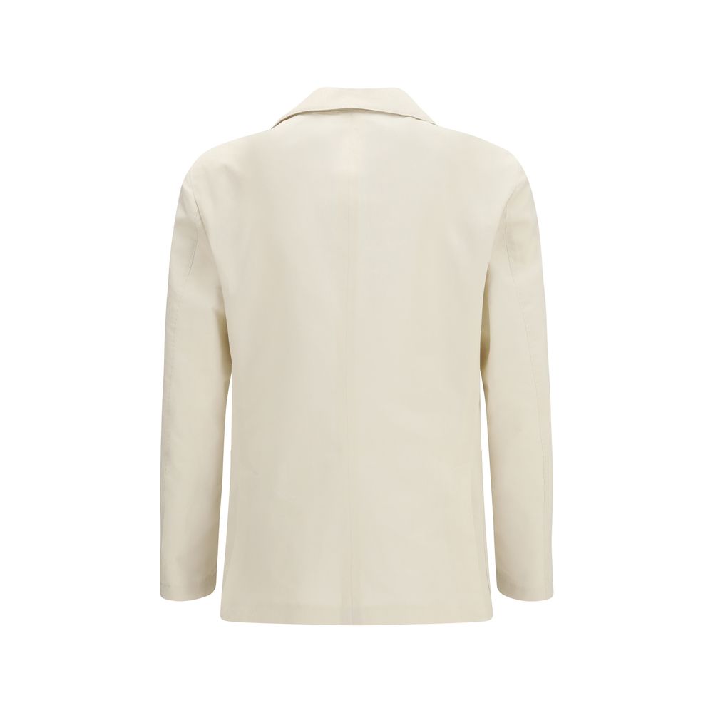 Lardini White Cotton Blazer | Regal Royce