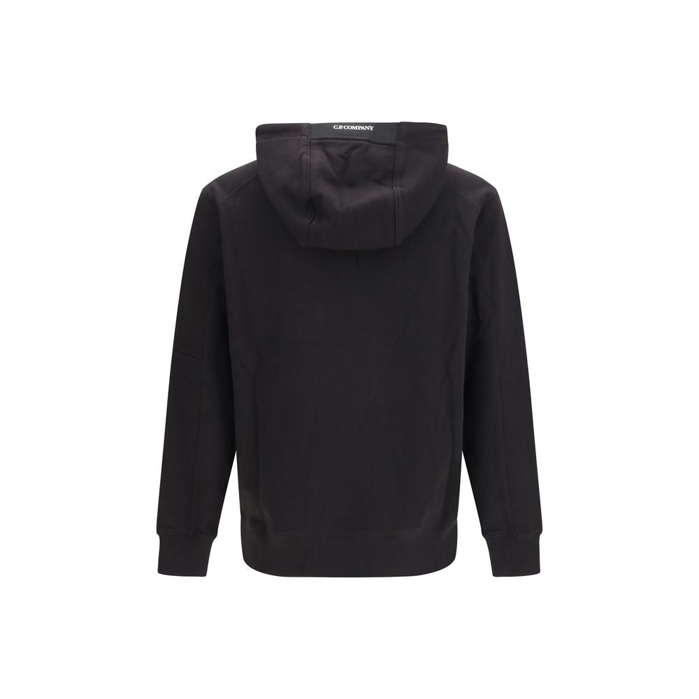 C.P. Company Black Cotton Sweatshirt | Regal Royce