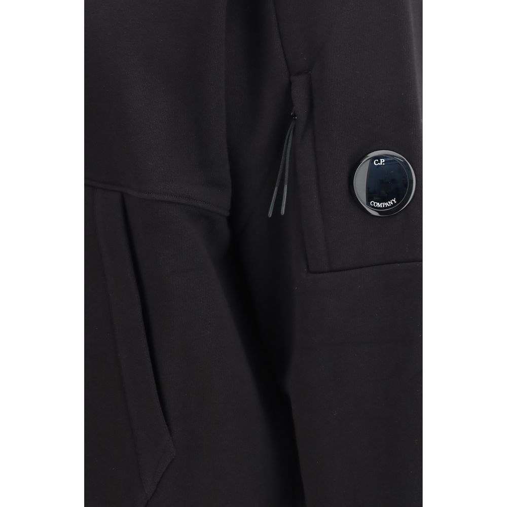 C.P. Company Black Cotton Sweatshirt | Regal Royce