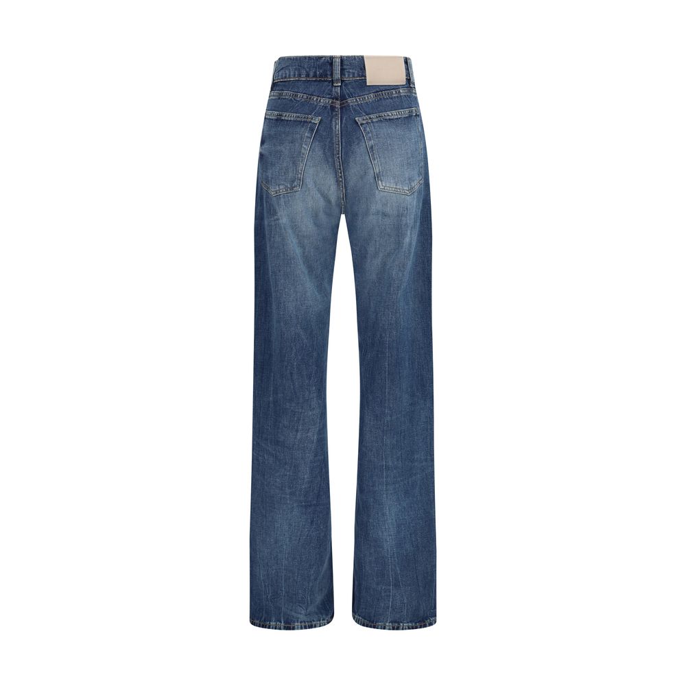 Our Legacy Blue Cotton Bootcut Jeans | Regal Royce