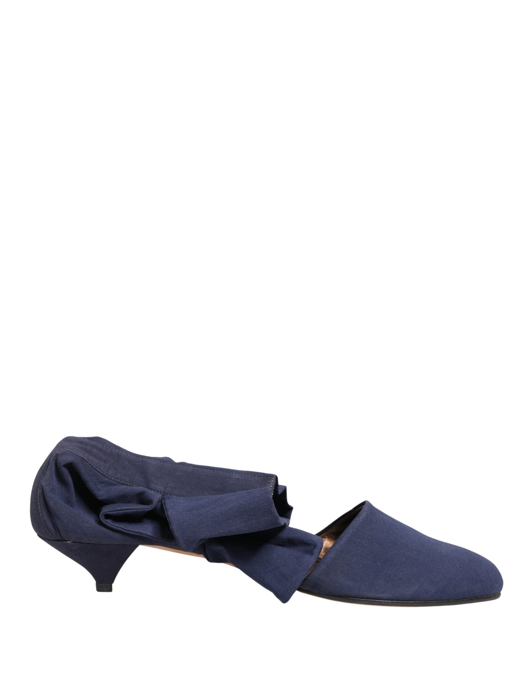 Dolce & Gabbana Blue Cotton Ankle Boots Shoes | Regal Royce