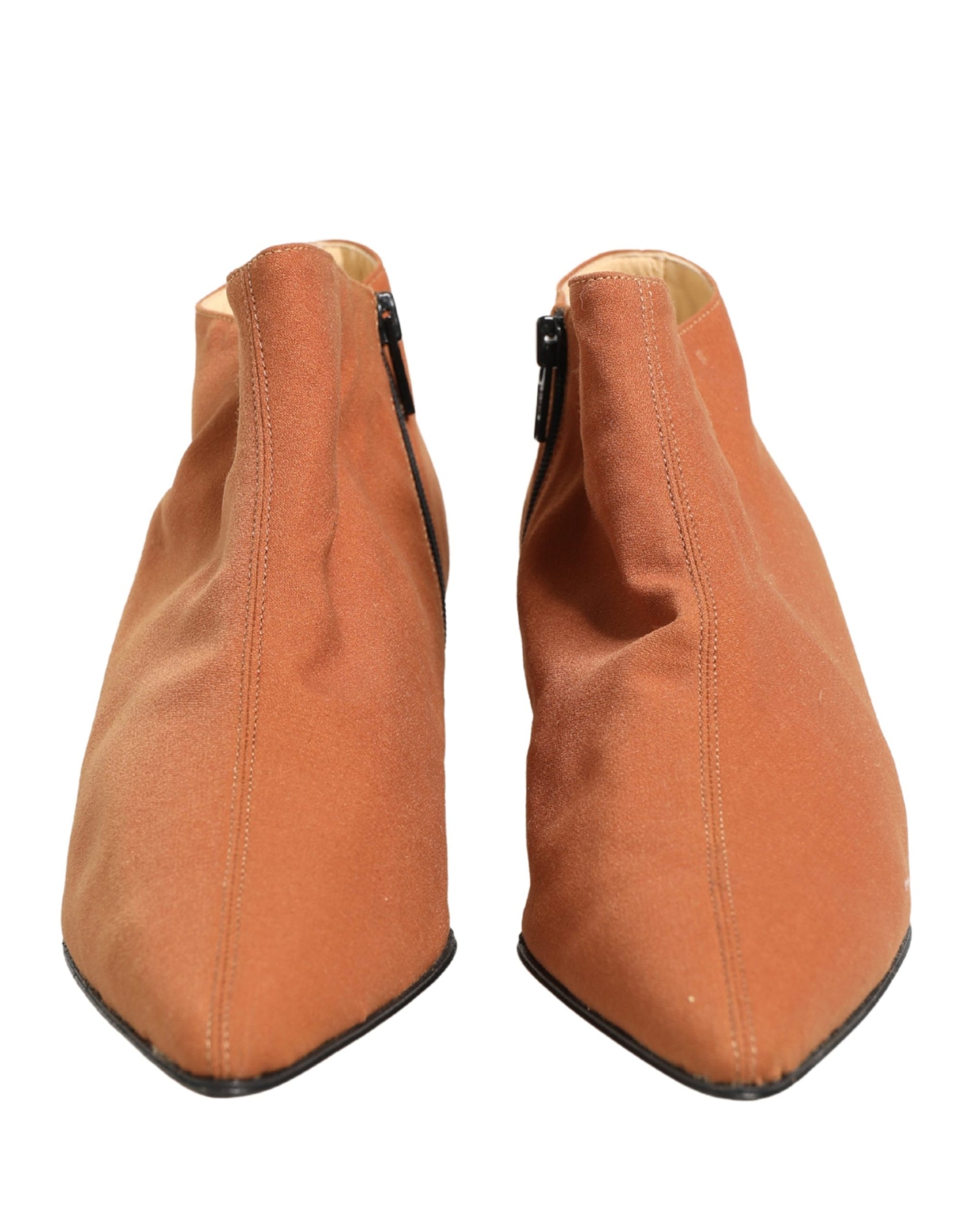 Dolce & Gabbana Brown Suede Ankle Boots Shoes | Regal Royce