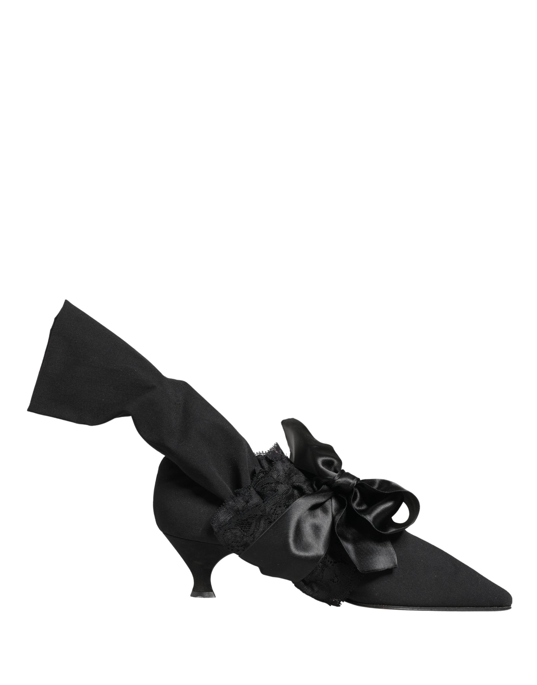 Dolce & Gabbana Black Suede Mid Calf Boots Shoes | Regal Royce