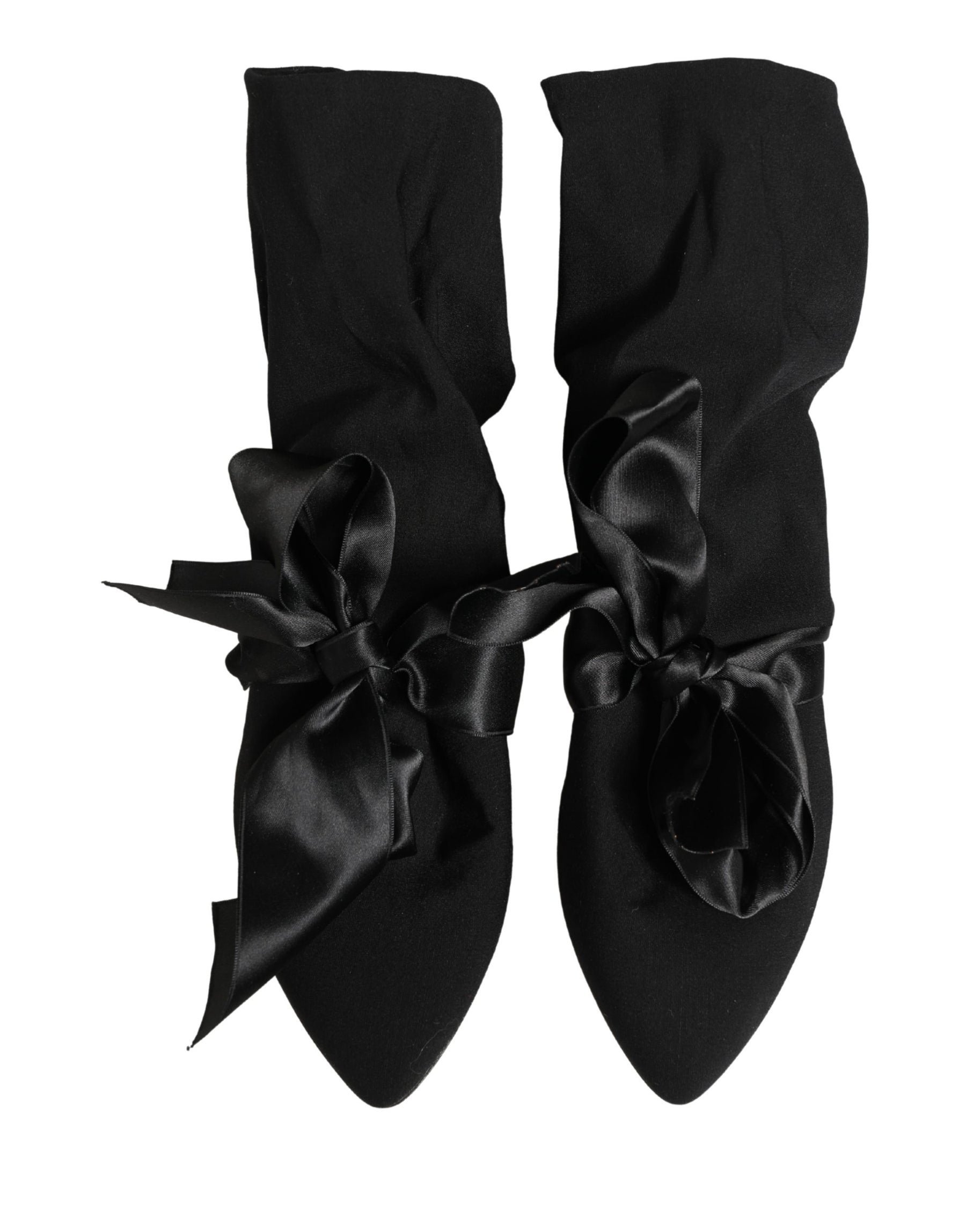 Dolce & Gabbana Black Suede Ankle Boots Shoes | Regal Royce