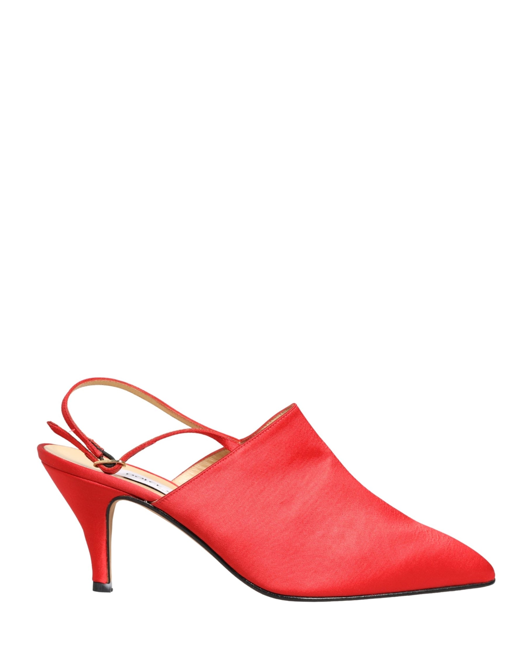 Dolce & Gabbana Red Suede Heel Slingback Shoes | Regal Royce
