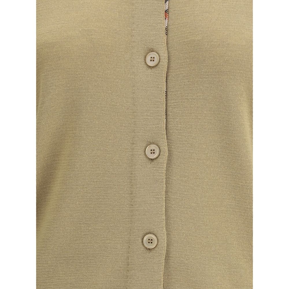 Burberry Brown Wool Oves Aries Cardigan | Regal Royce