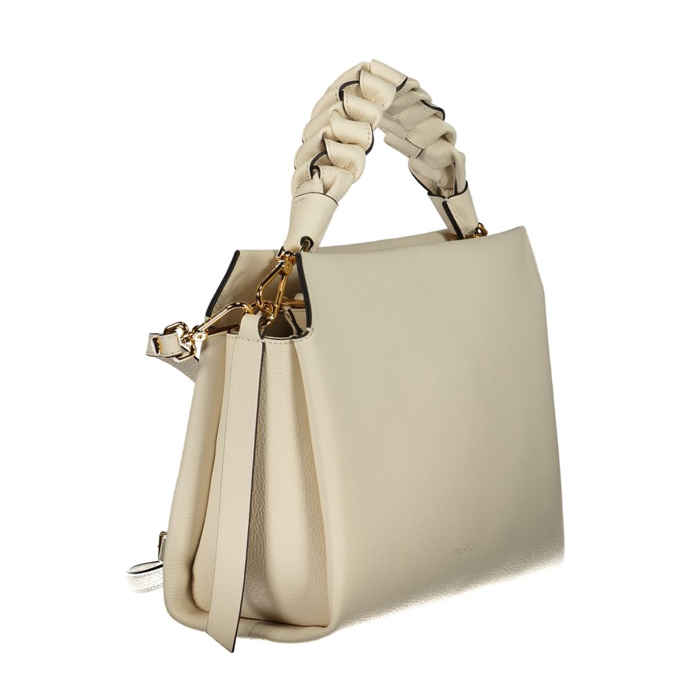 Coccinelle Bianco Leather Women Handbag | Regal Royce
