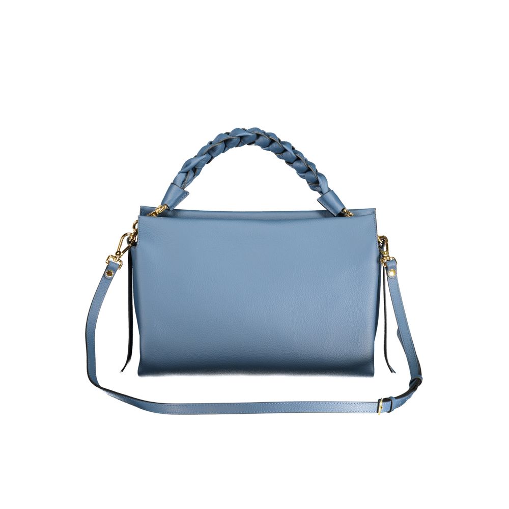 Coccinelle Blue Leather Women Handbag | Regal Royce