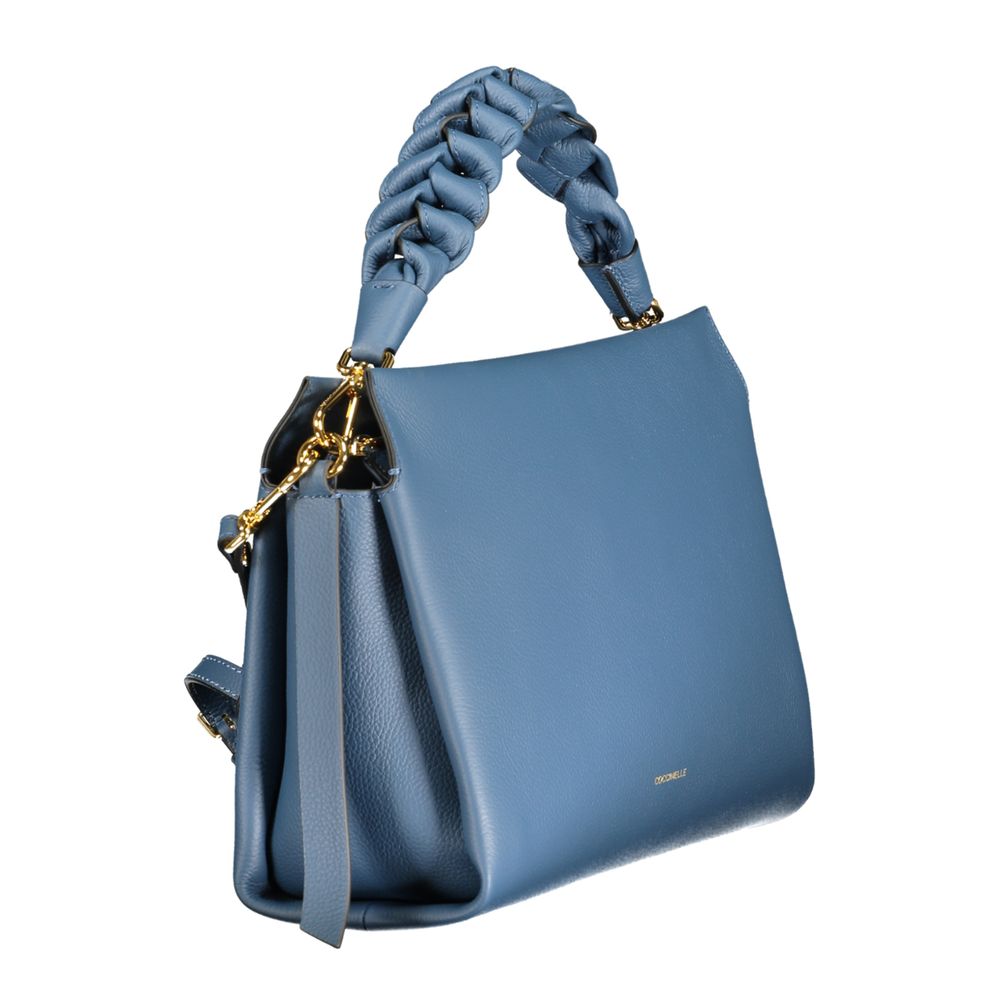 Coccinelle Blue Leather Women Handbag | Regal Royce