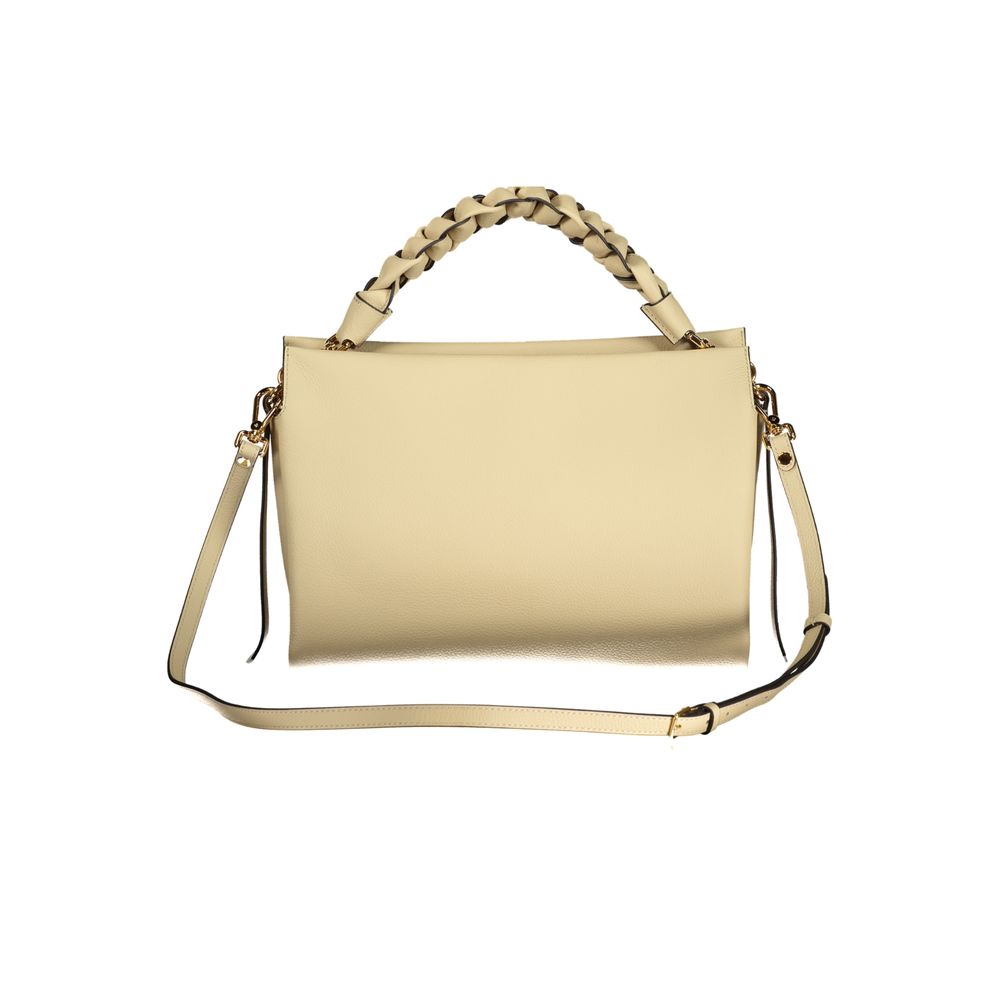 Coccinelle Beige Leather Women Handbag | Regal Royce