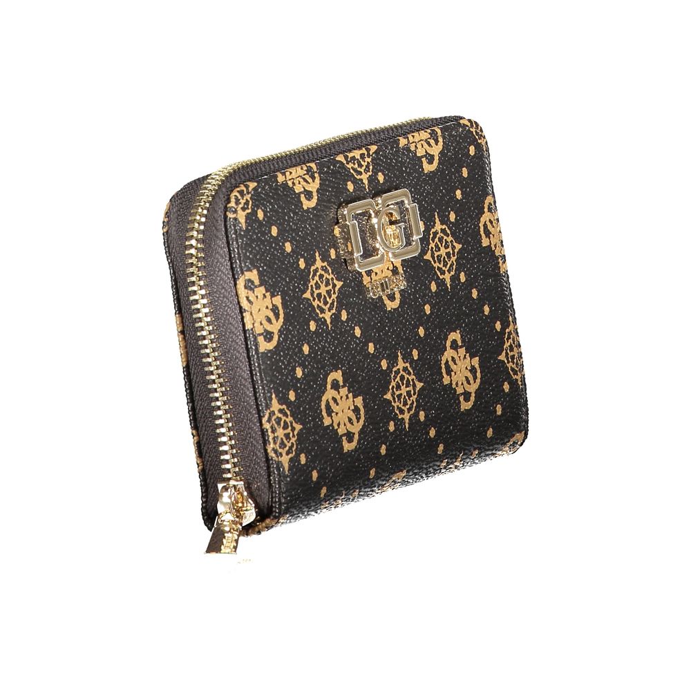 Guess Jeans Marrone Poliuretano Women Wallet | Regal Royce