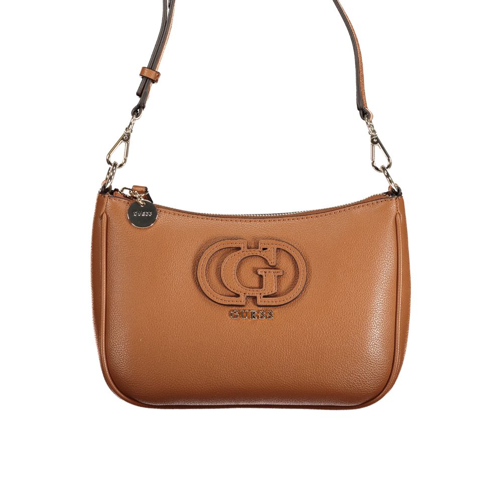 Guess Jeans Marrone Poliuretano Women Handbag | Regal Royce
