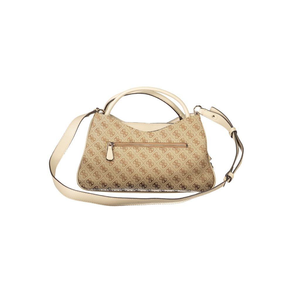 Guess Jeans Beige Poliuretano Women Handbag | Regal Royce