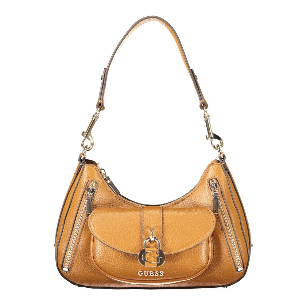 Guess Jeans Marrone Poliuretano Womens Handbag | Regal Royce