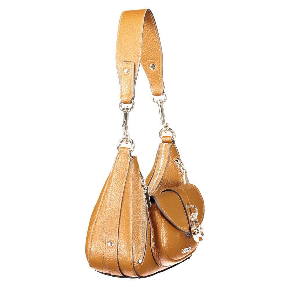 Guess Jeans Marrone Poliuretano Womens Handbag | Regal Royce