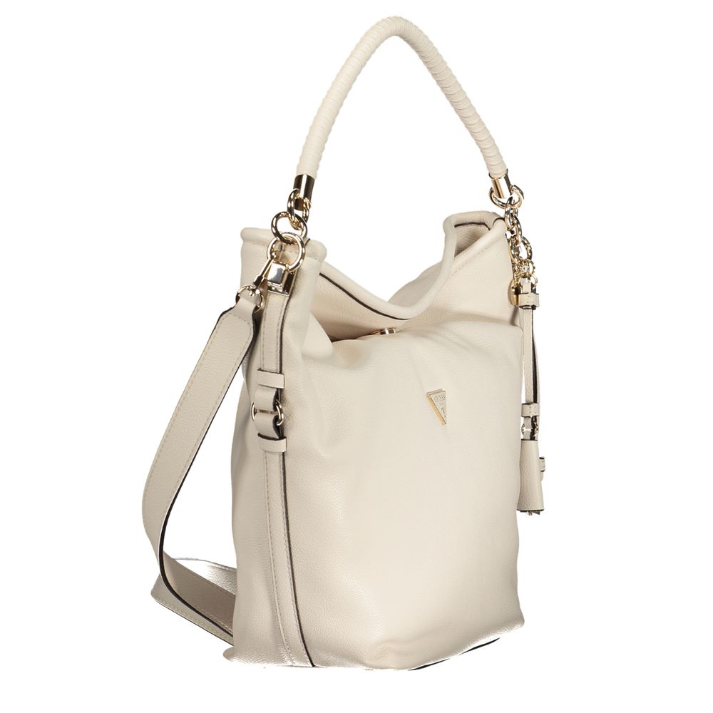 Guess Jeans Black Polyurethane Women Handbag | Regal Royce