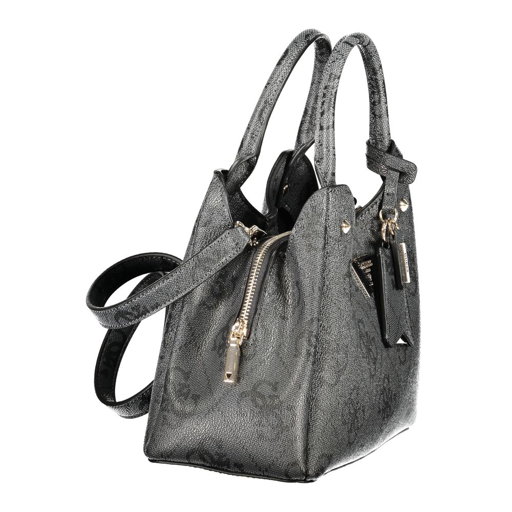 Guess Jeans Nero Poliuretano Women Handbag | Regal Royce