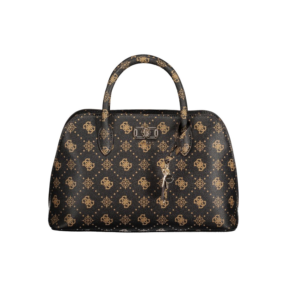 Guess Jeans Marrone Polyurethane Woman Handbag | Regal Royce