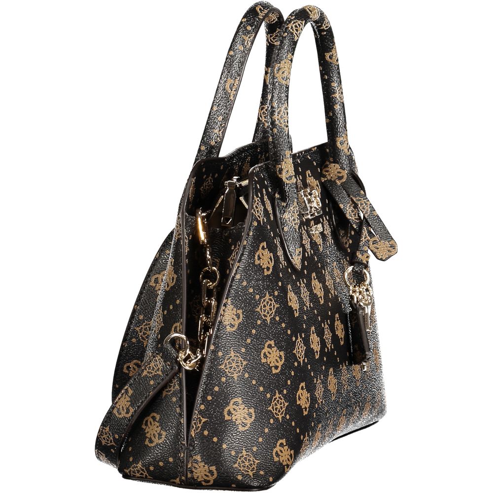 Guess Jeans Marrone Polyurethane Woman Handbag | Regal Royce