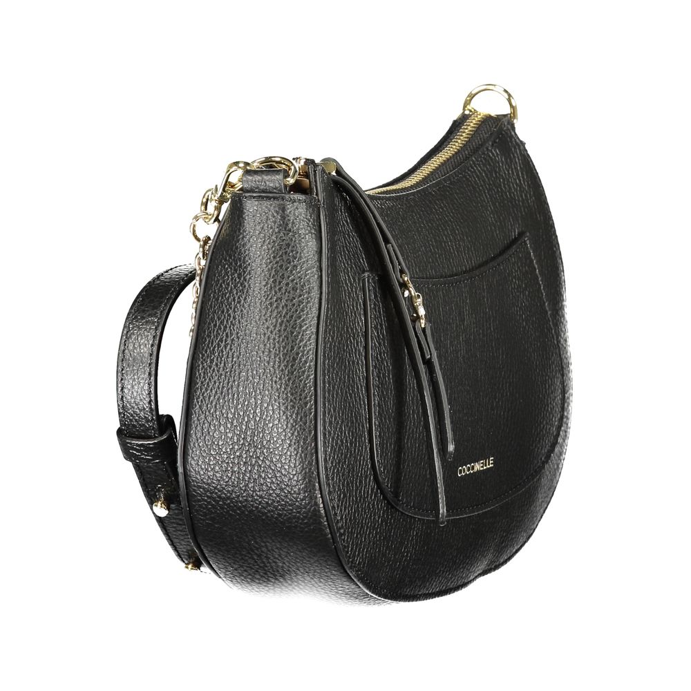 Coccinelle Nero Leather Women Handbag | Regal Royce