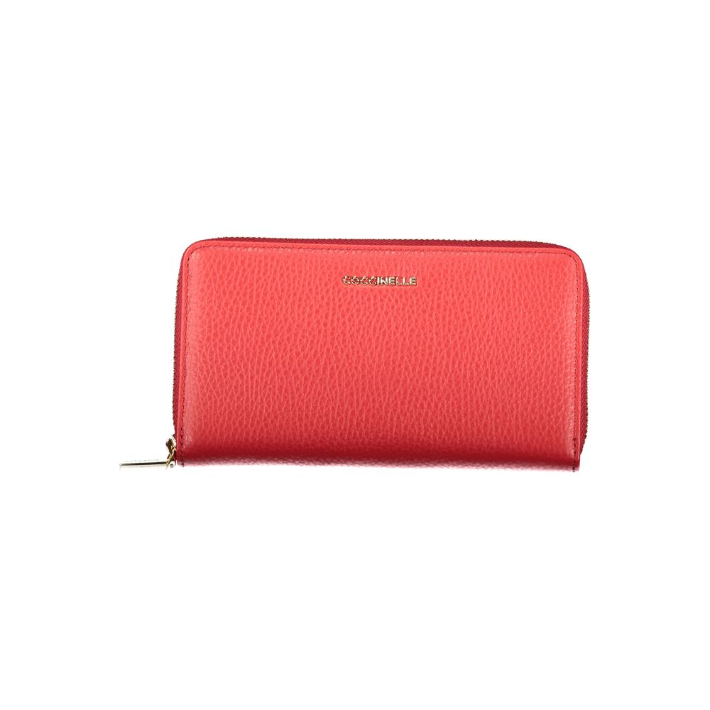 Coccinelle Rosso Leather Women Wallet | Regal Royce