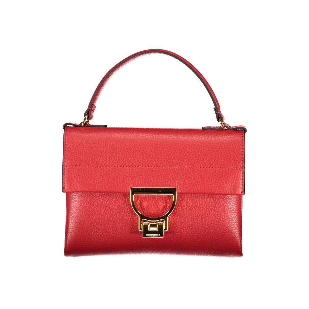 Coccinelle Rosso Leather Women Handbag | Regal Royce