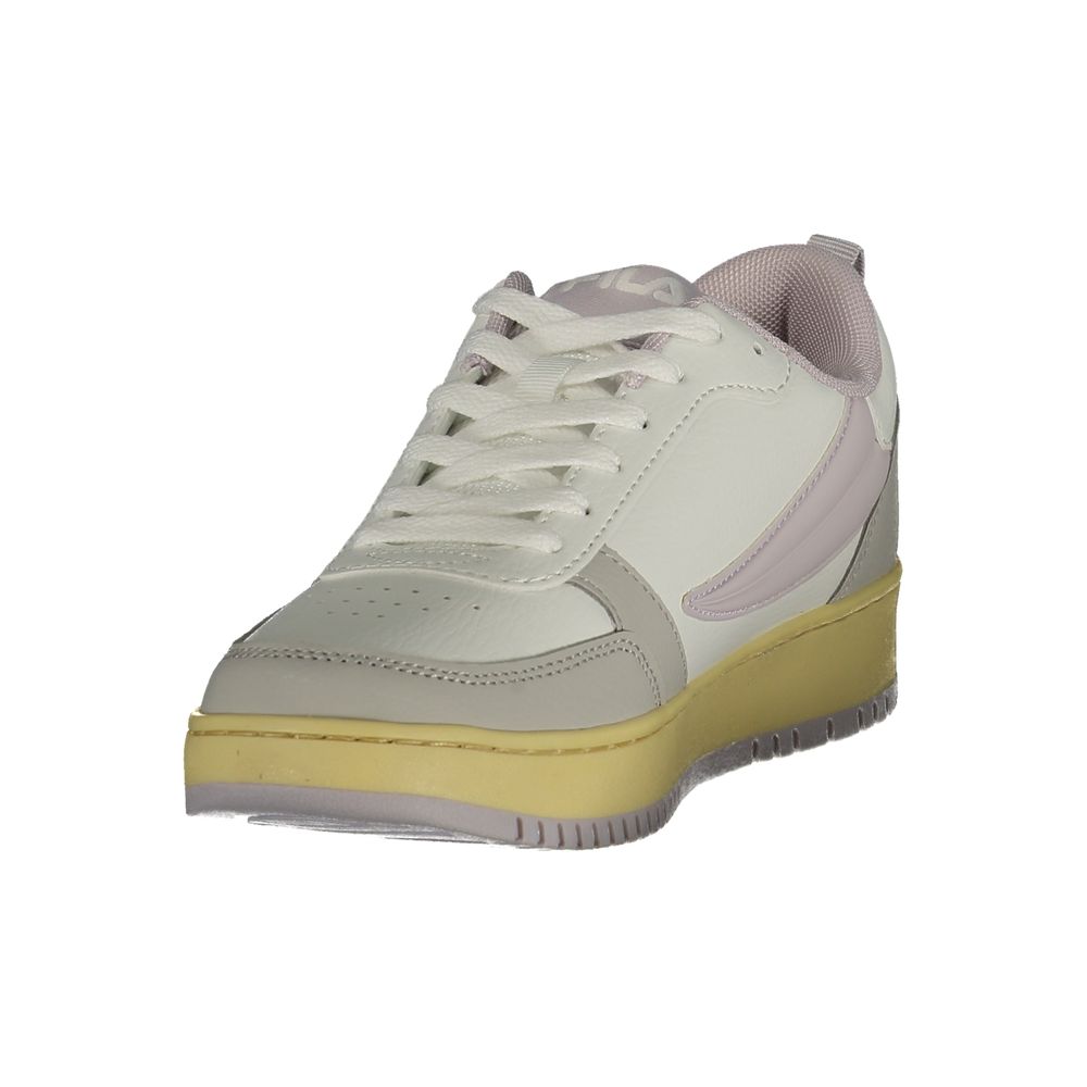 Fila Bianco Polyurethane Women Sneaker | Regal Royce