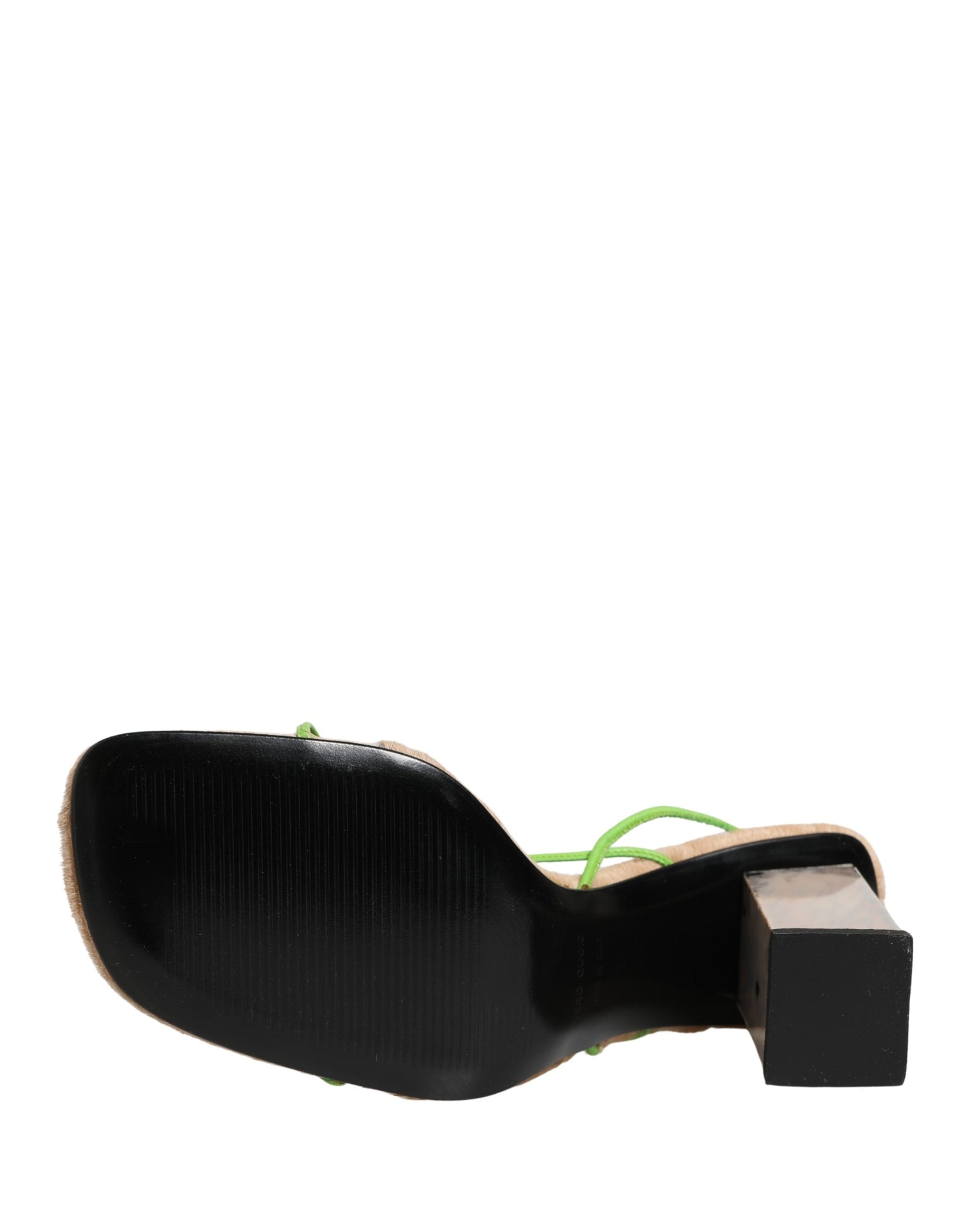 Dolce & Gabbana Multicolor Leather Block Heels Sandals Shoes | Regal Royce