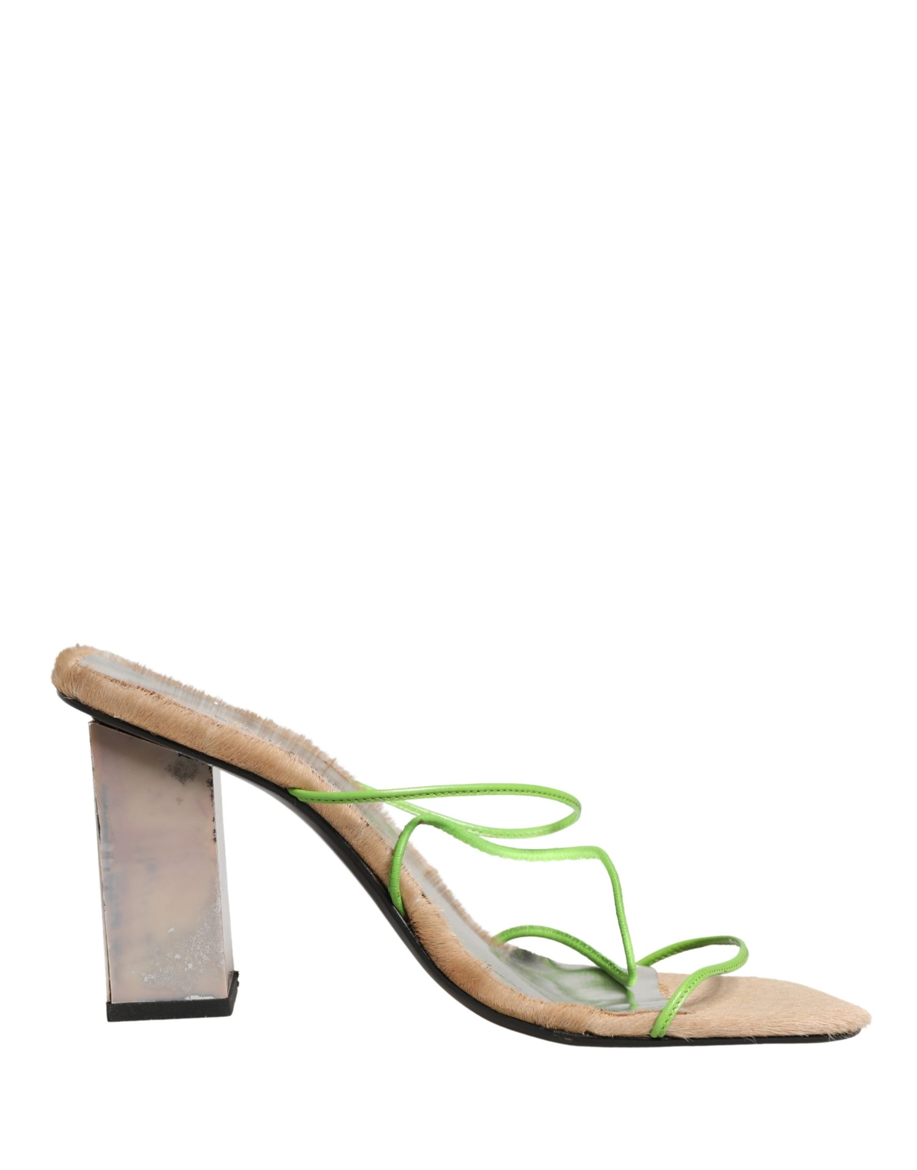Dolce & Gabbana Multicolor Leather Block Heels Sandals Shoes | Regal Royce