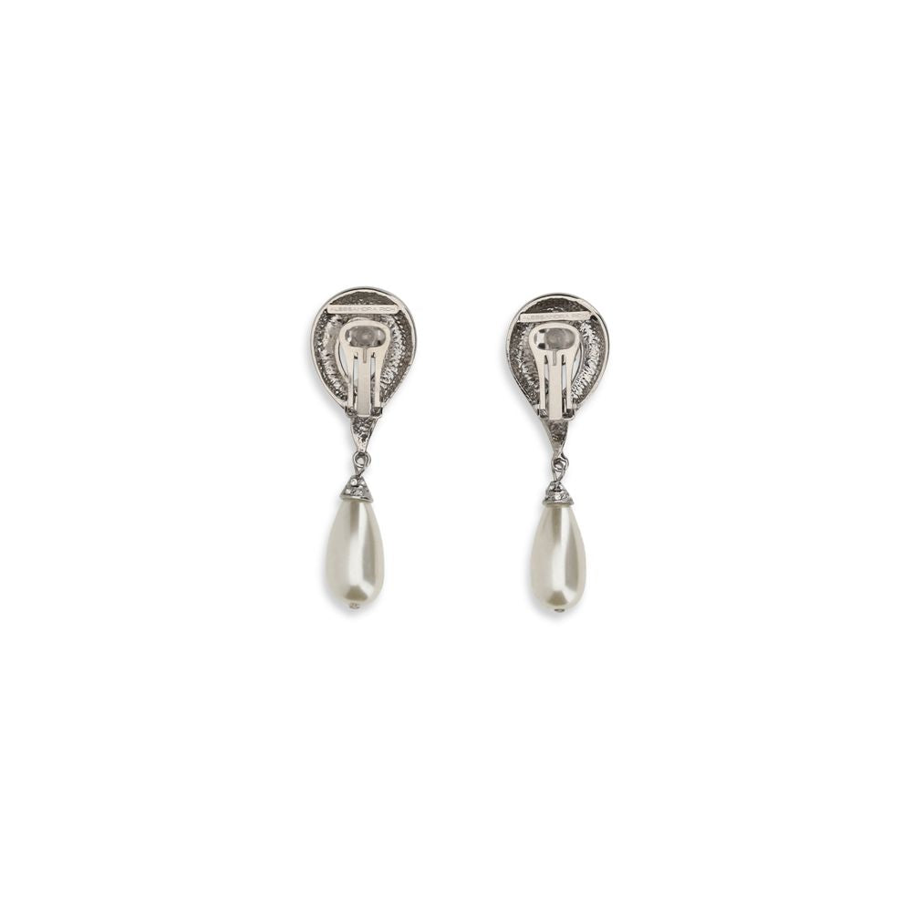 Alessandra Rich Silver Brass Earrings | Regal Royce