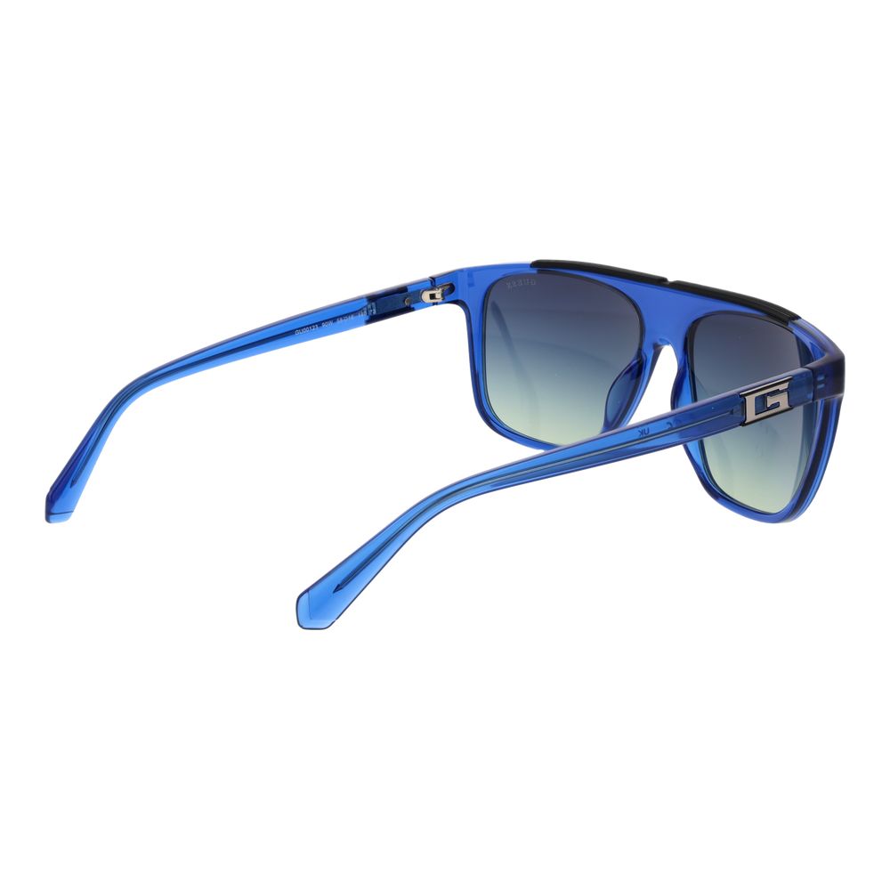 Guess Blue Stainless Steel Sunglasses | Regal Royce