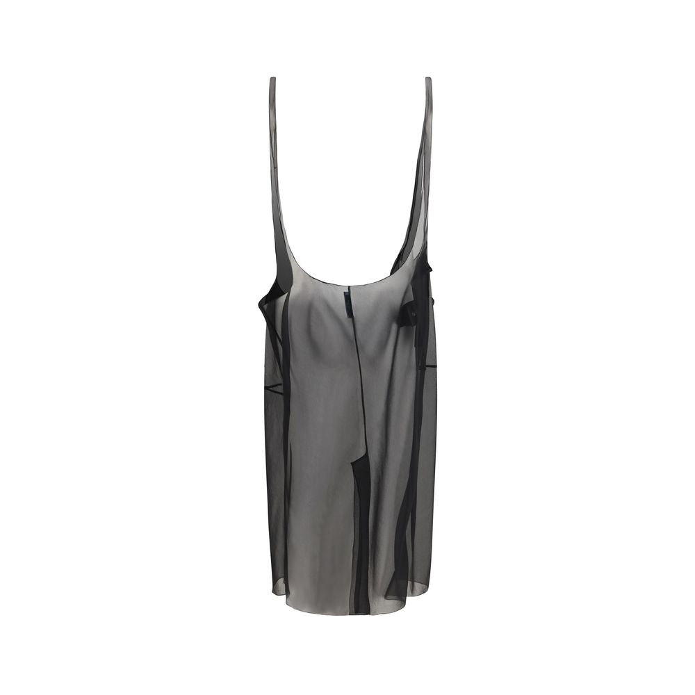 Prada Black Polyester Midi Skirt | Regal Royce