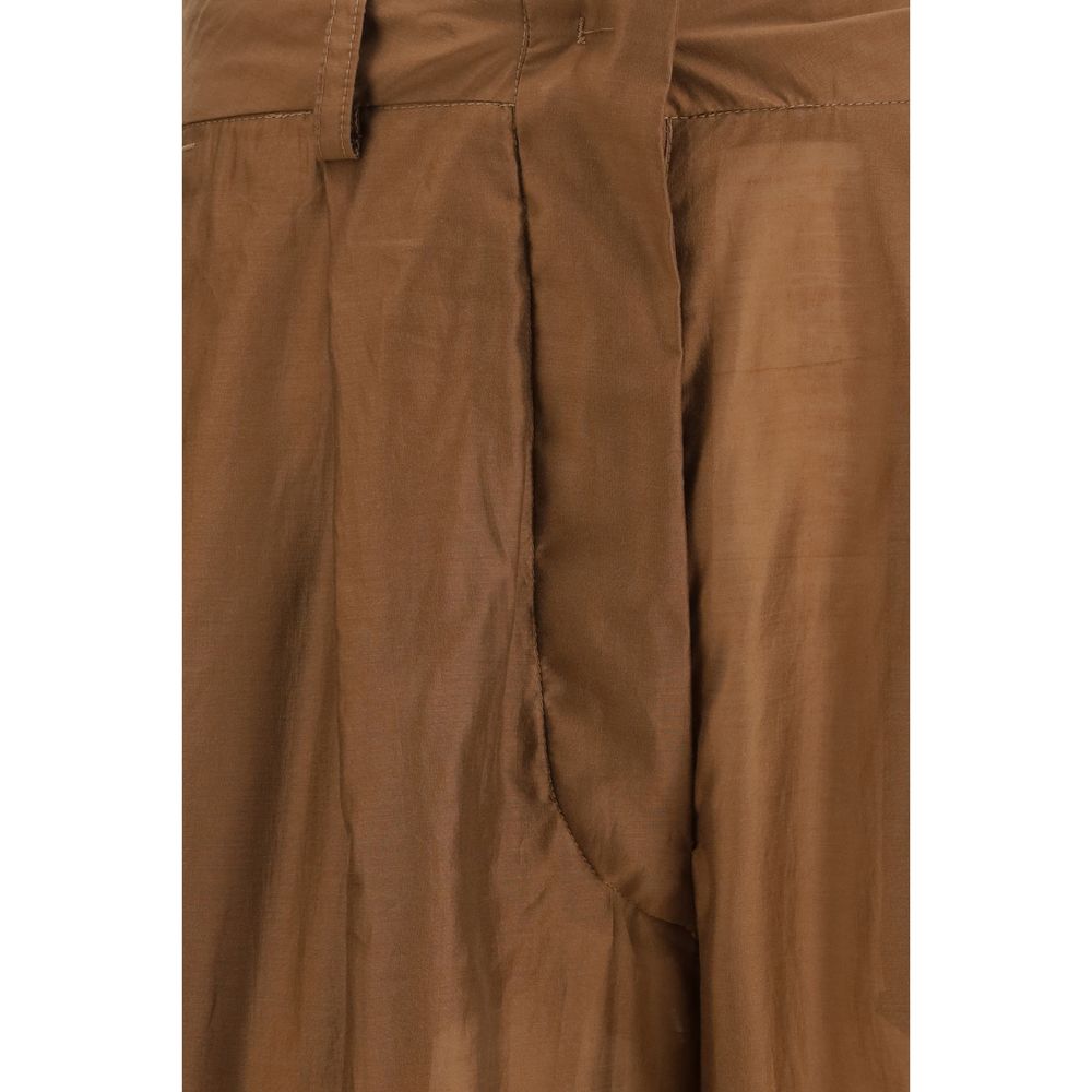 The Latest Brown Cotton Casual Pants | Regal Royce