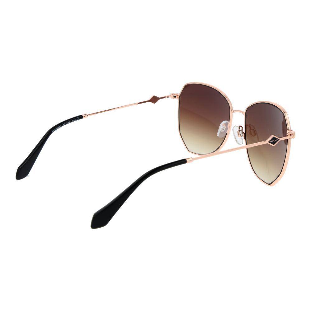 Replay Rose Gold Metal Sunglasses | Regal Royce