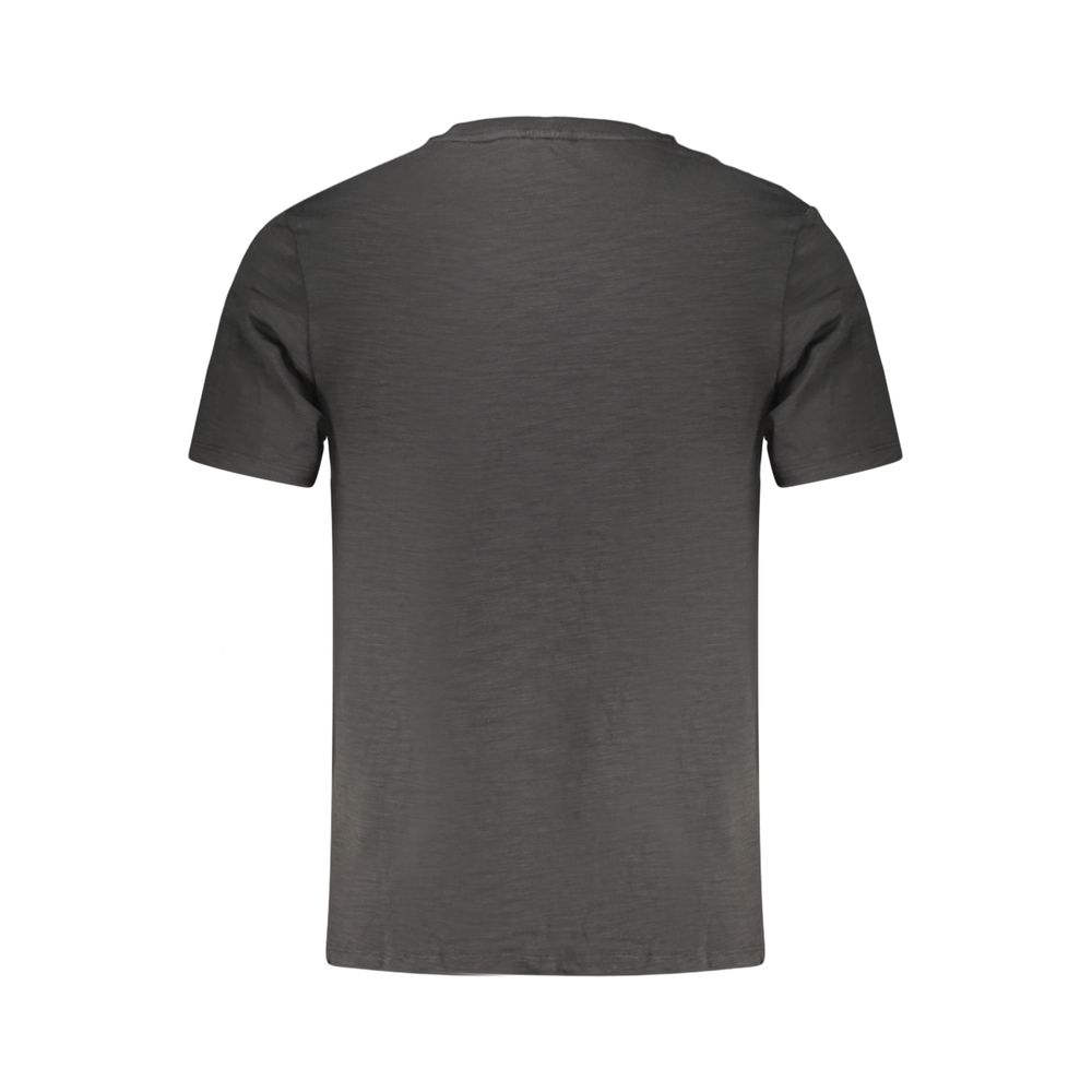 Timberland Black Cotton Men T-Shirt | Regal Royce