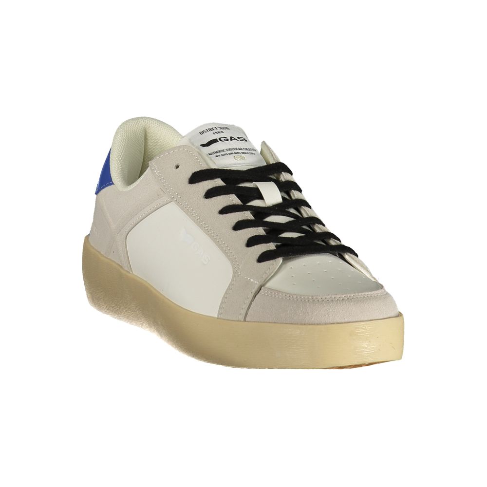 Gas Bianco Polyurethane Men Sneaker | Regal Royce