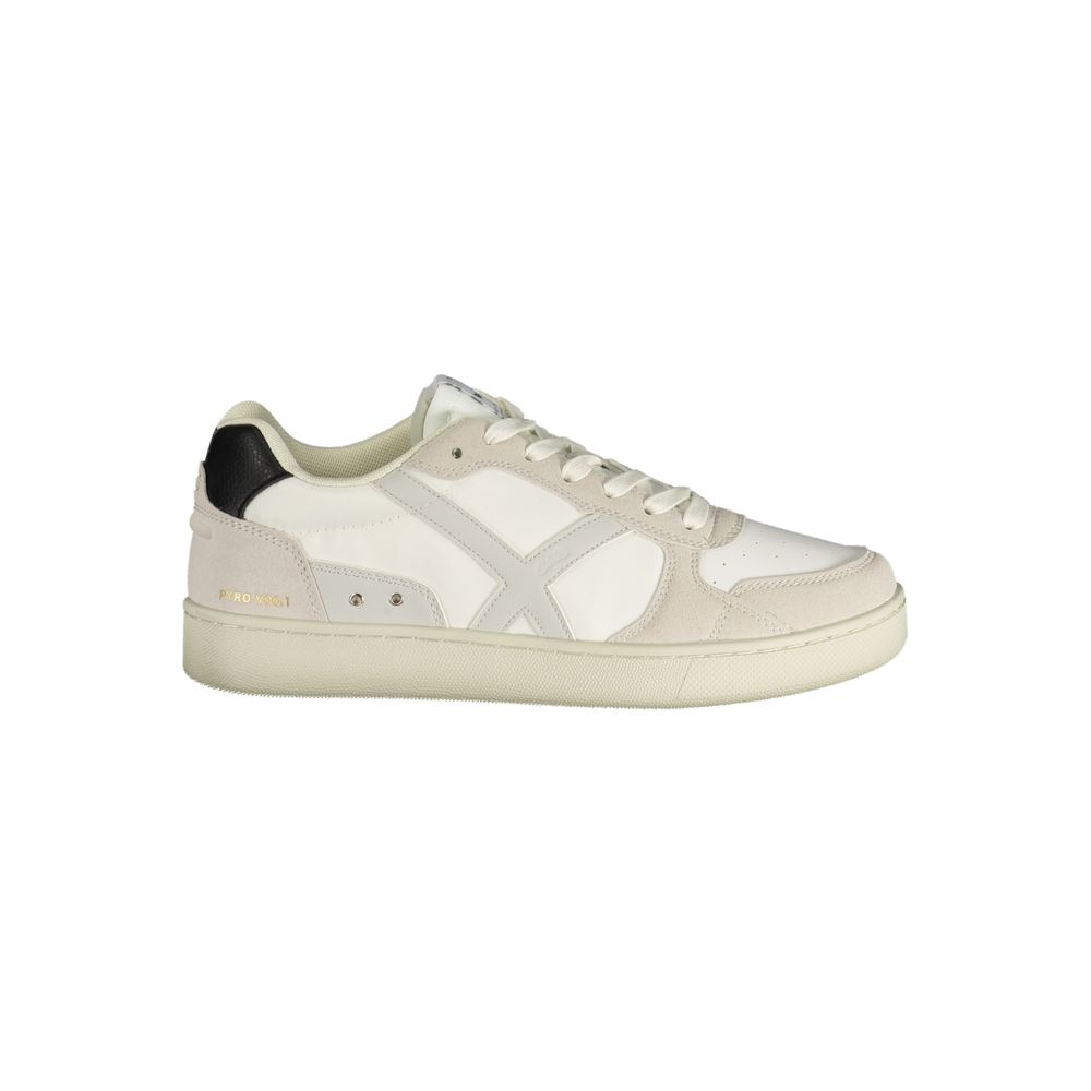 Gas Bianco Polyester Men Sneaker | Regal Royce